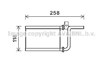 AVA QUALITY COOLING Siltummainis, Salona apsilde MT6254